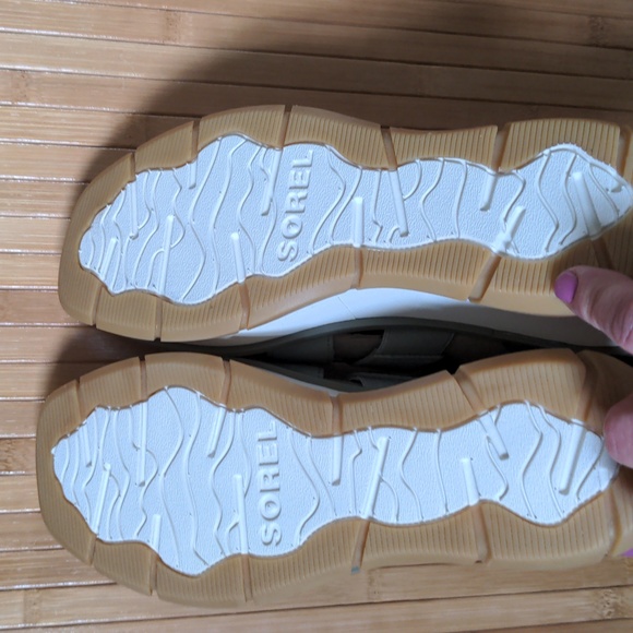 Sorel Joanie III Ankle Strap Sandals, Safari Green Color, NEW, Womens Size 7.5 - Picture 3 of 4